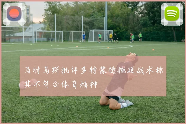 马特乌斯批评多特蒙德拖延战术称其不符合体育精神